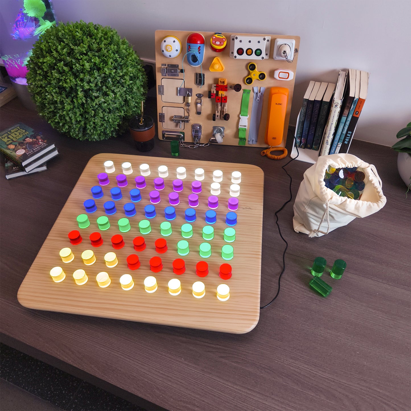 Acrylic square hanging board