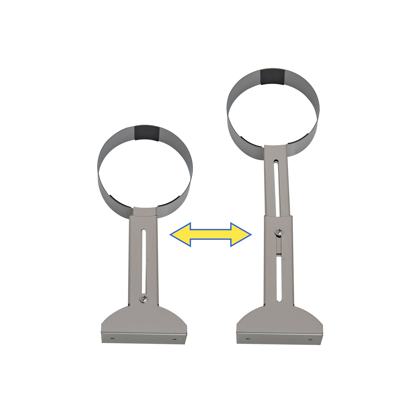 Bubble column stainless steel bracket