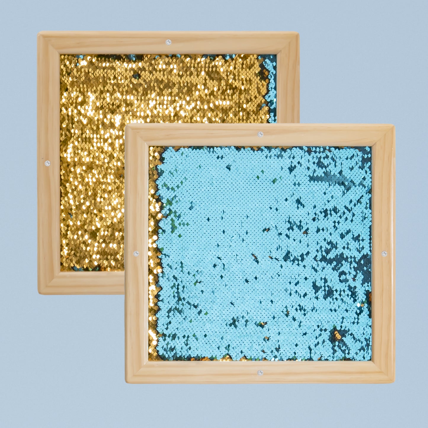 Square double-sided sequin panel