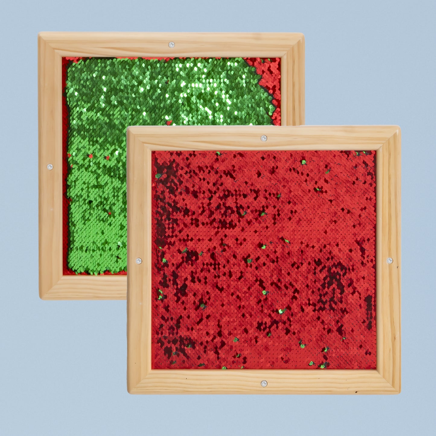 Square double-sided sequin panel