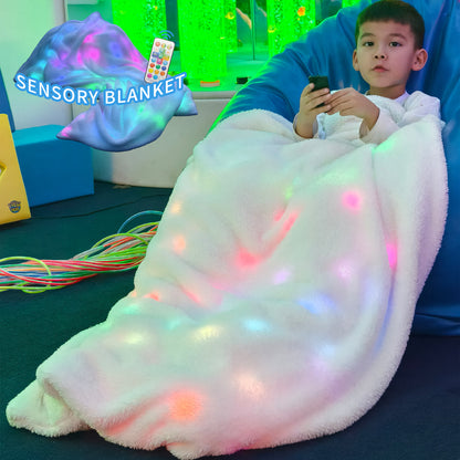 Sensory Plush Blanket Small