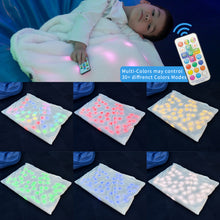 Glow Hug LED Blanket – Soft Light-Up Throw with Remote & 8 Colors for Kids’ Calm & Bedtime