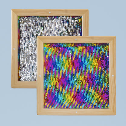 Square double-sided sequin panel