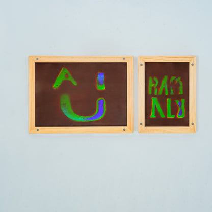 2-Pack Heat-Sensitive Color-Changing Wall Panels
