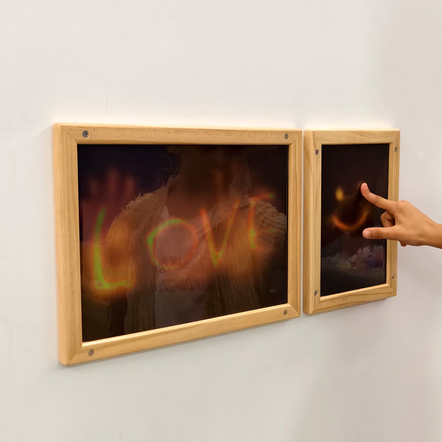 2-Pack Heat-Sensitive Color-Changing Wall Panels