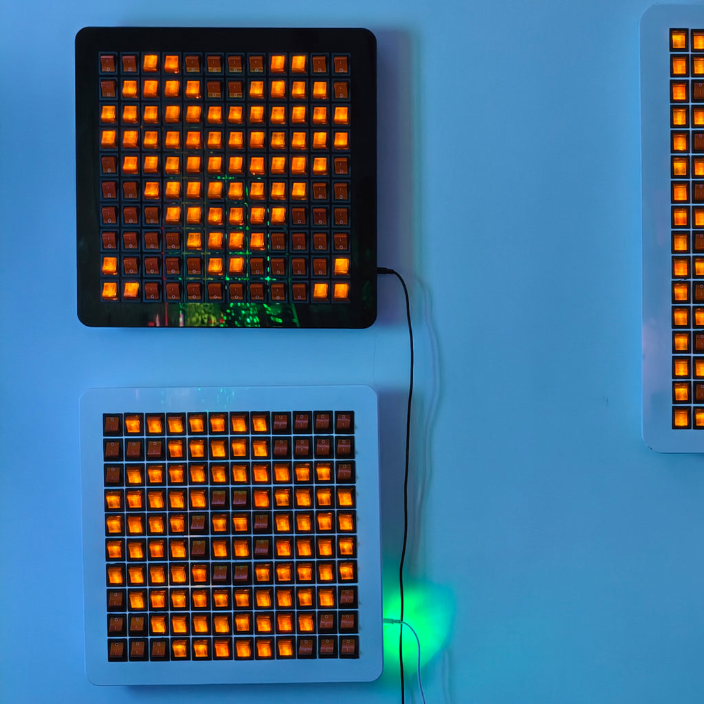 Interactive LED Sensory Switch Board for Kids | Montessori Busy Box | STEM Learning Toy for Coordination & Development"