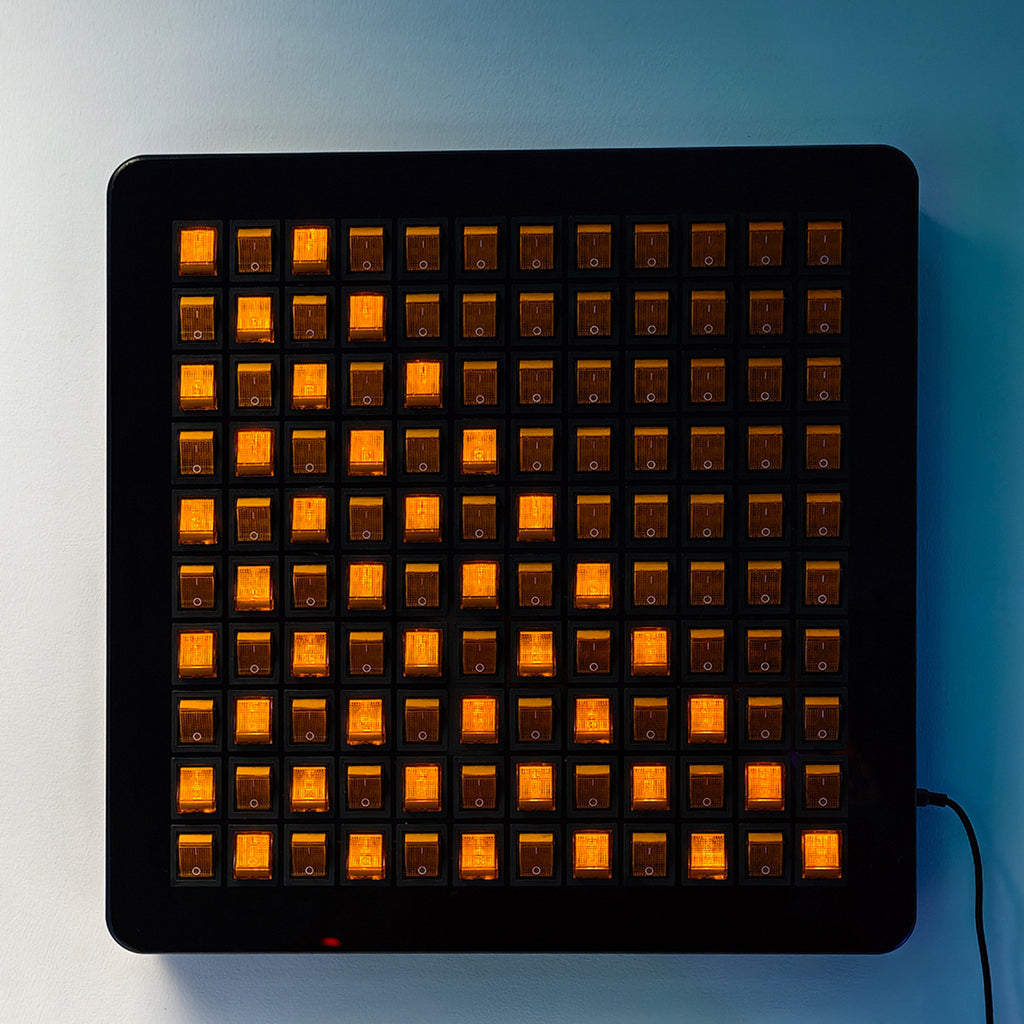 Interactive LED Sensory Switch Board for Kids | Montessori Busy Box | STEM Learning Toy for Coordination & Development"