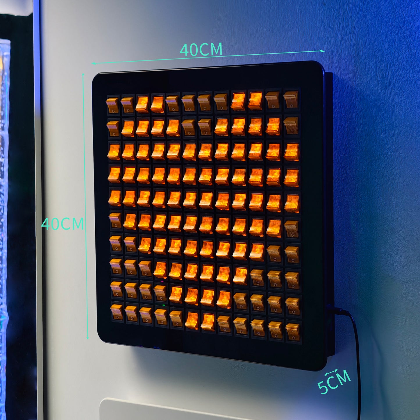 Interactive LED Sensory Switch Board for Kids