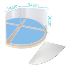 LED Sensory Corner Table – Color-Changing Kids Play Surface with Mirrors for Therapy & Learning