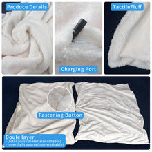 Glow Hug LED Blanket – Soft Light-Up Throw with Remote & 8 Colors for Kids’ Calm & Bedtime