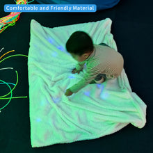 Glow Hug LED Blanket – Soft Light-Up Throw with Remote & 8 Colors for Kids’ Calm & Bedtime