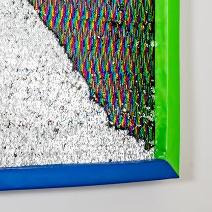 Soft pad Double-Sided Sequin Panel colors