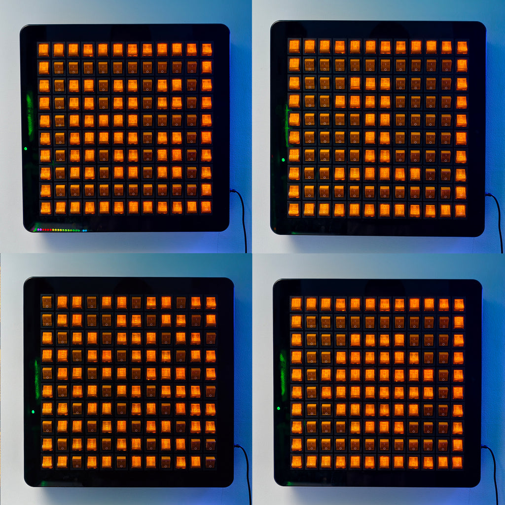 Interactive LED Sensory Switch Board for Kids | Montessori Busy Box | STEM Learning Toy for Coordination & Development"