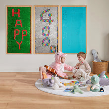 3-Piece Sensory Wall Panels – 43x23 Boards with Wooden Frame for Kids, Therapy Rooms & Classrooms