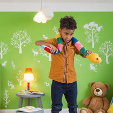 Bendable Sensory Snake Plush – 42" Fidget Toy for Kids with Multi-Textured Fabric (Short-Haired)