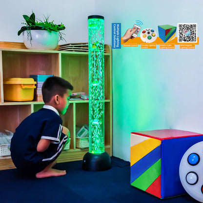 3.3ft Sensory Bubble Fish Aquarium Lamp with Remote