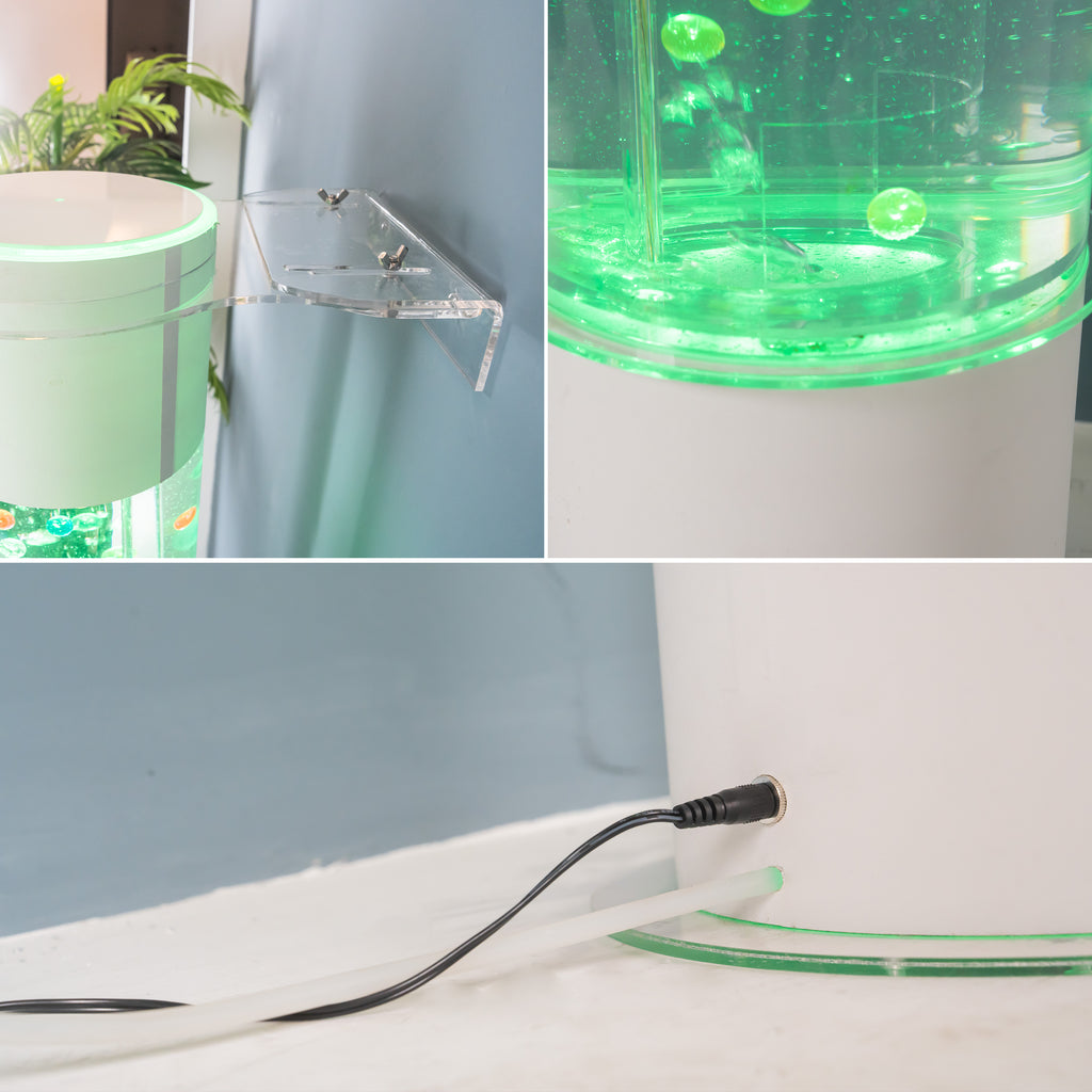 Jumble Beads Sensory Bubble Lamp – Tall LED Color-Changing Bubble Tube for Kids, Autism Therapy, Relaxation & Home Calm Corner