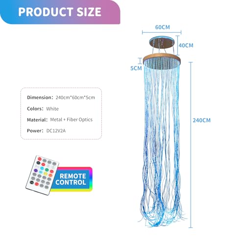 Galaxy Glow Fiber Curtain for Sensory Play. Touch & Visual Stimulation. Perfect for Children's Sensory Rooms and Environments.