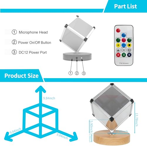 3D Infinity Mirror Sensory Light – Color-Changing LED Tunnel Lamp for Therapy & Home Décor