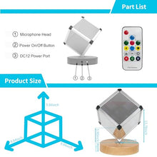 3D Infinity Mirror Sensory Light – Color-Changing LED Tunnel Lamp for Therapy & Home Décor