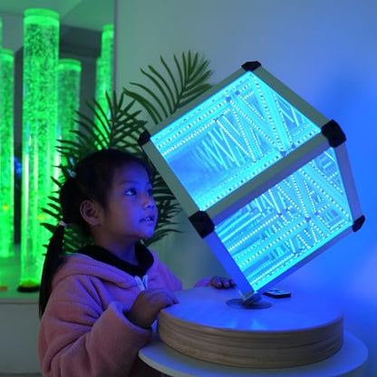 3D Infinity Mirror Sensory Light