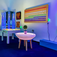 Wall-Mounted LED Sensory Peg Board – Interactive Light & Color Learning Panel