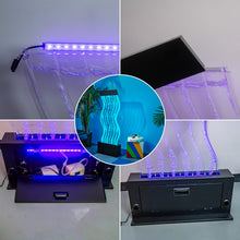 S-Curved LED Wave Bubble Wall – Sensory Water Panel for Sensory Rooms, Schools & Public Spaces