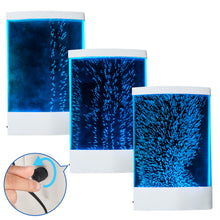 Sensory LED Bubble Wall Panel – Color-Changing Curved Water Feature with Remote | 8-Color Dancing Bubbles for Sensory Room, Home & Classroom