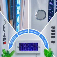 4ft LED Sensory Bubble Wall with Bluetooth Speaker – Wall-Mounted Calming Water Panel