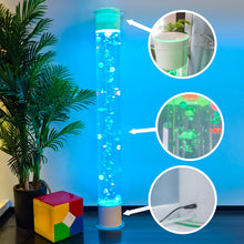 Jumble Beads Sensory Bubble Lamp – Tall LED Color-Changing Bubble Tube for Kids, Autism Therapy, Relaxation & Home Calm Corner