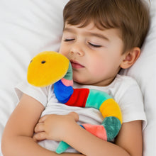 Bendable Sensory Snake Plush – 42" Fidget Toy for Kids with Multi-Textured Fabric (Short-Haired)